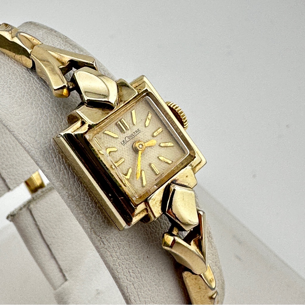 Vintage Lecoultre 10k Gf Case Ladies Cocktail Watch